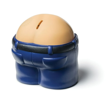 BigMouth Inc Fanny Bank Funny Farting Bank, Makes Noise, Funny Gag Gift