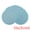 Blue, variant on Unique Bargains Rustic Round Placemats 6Pcs Woven Placemats Blue 15x15inch
