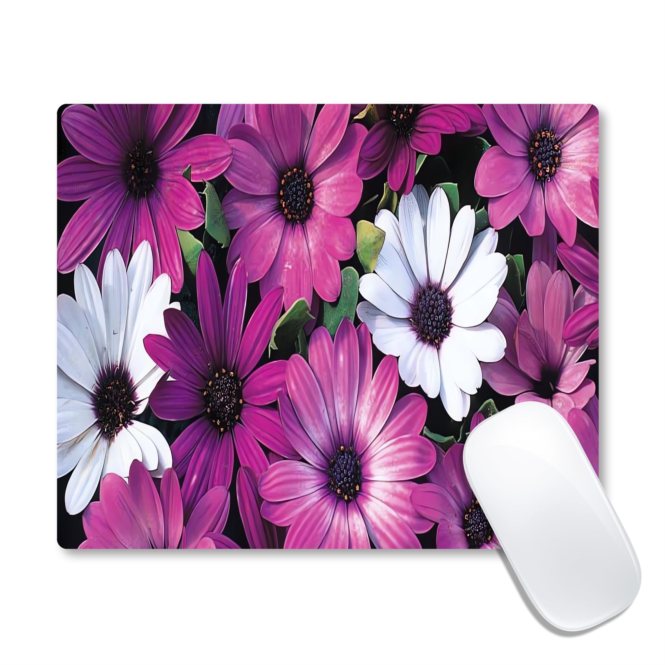 FABOTD Mouse Pad, Flower Mouse Pad Cheap Abstract Art Small Desk Mouse