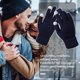 thumbnail image 4 of Minnieouse Unisex pantalla táctil invierno térmico cálido ciclismo bicicleta esquí al aire libre Camping senderismo motocicleta guantes deportes dedo guantes y mitones cian Minnieouse AP000827-06, 4 of 6