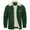 Green, variant on Men's Corduroy Jacket - Long Sleeve Fleece Lined Coat for Fall Winter