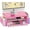 Carmine Rose 1-Pack, variant on Desk Organizers and Accessories, 2-Tier Computer Monitor Stand Riser with Drawer and 2 Pen Holders, Laptop Stand, Office Desk Accessories & Office Decor for Women, Pink