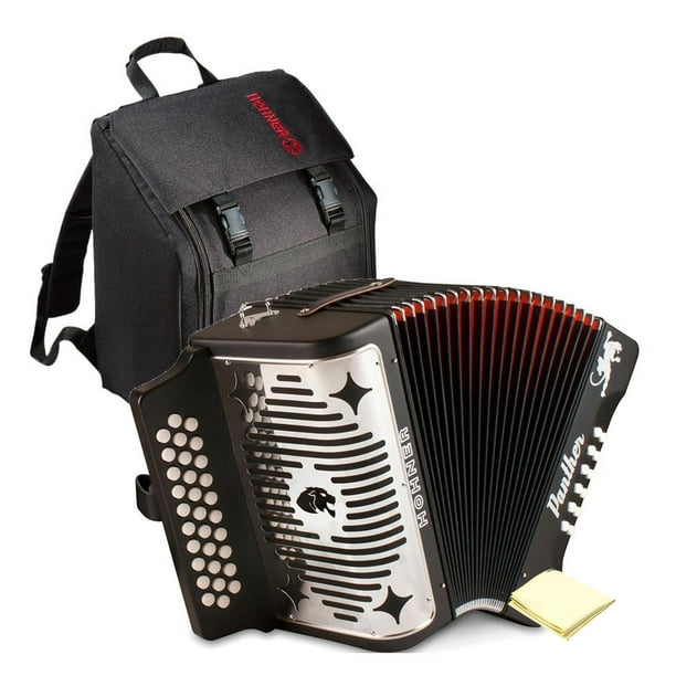 Hohner 3100GB Panther Diatonic Button Accordion in the Key of G in