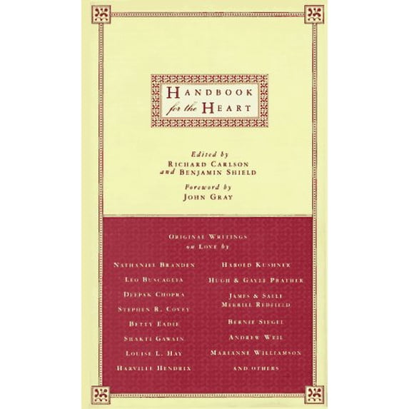Pre-Owned Handbook for the Heart: Original Writings on Love, 9780316128285, 0316128287, Hardcover, First Edition edition