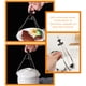 thumbnail image 4 of 2 pinzas universales para platos de cocina, de acero inoxidable, plegables, para platos calientes y cuencos., 4 of 7