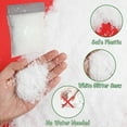 thumbnail image 5 of Taotanxi Fake Snow 12 oz. Artificial Plastic Snow Flakes Faux Sparkling White Snowflakes for Christmas Tree Winter Village Display Decoration and Crafts Snow Globe Ornaments Decor, 5 of 6