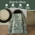 thumbnail image 6 of SIXHOME 8'x10' Abstract Area Rugs Modern Soft Washable Rug Neutral Non-Slip Indoor Rug for Living Room Bedroom Dining Room Office Lightweight Foldable Carpet Ideal for High Traffic Areas Green, 6 of 7