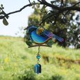 thumbnail image 4 of Colored Glass Metal Wind Chimes Balcony Yard Decoration Hand Bell, 4 of 8