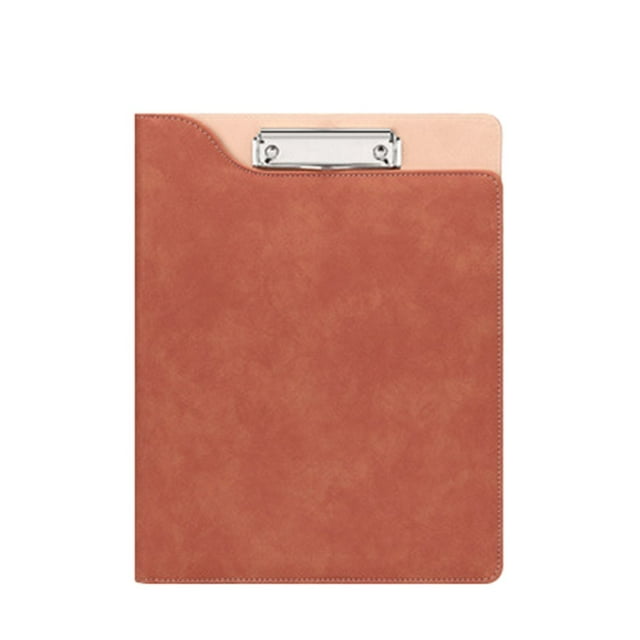 MOQIN Colored Plastic Folder, Clipboard A4 Multifunctional Folder Leather Clipboard Clipboard with Cover Pocket Clipboard Writing Pad for School Work