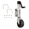 Fulton 1413040134 1,600 Pound Bolt/Weld On F2 Trailer Tongue Jack, Wide Track