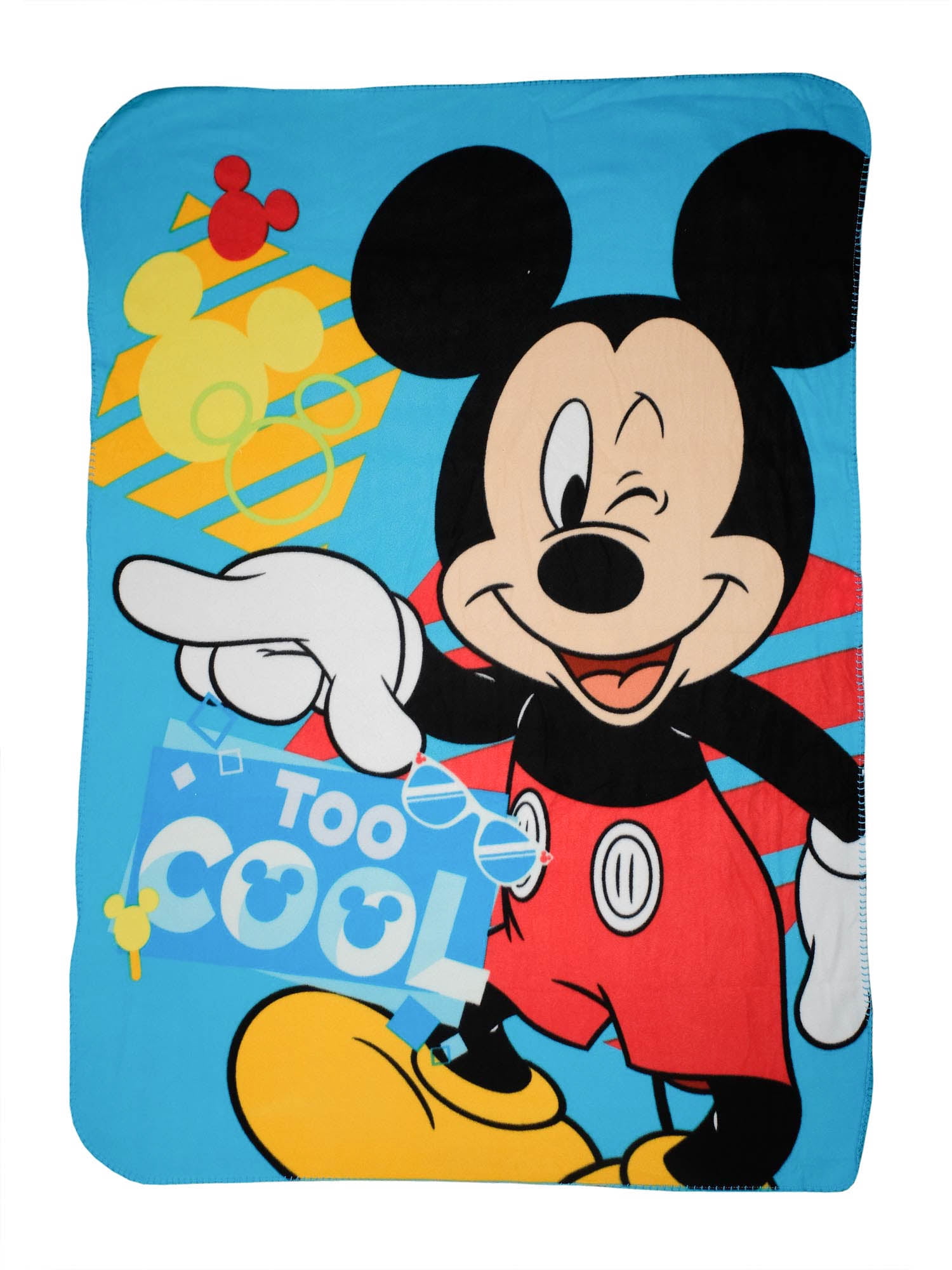 Disney Mickey Mouse Throw Blanket 45 X 60 Too Cool Wink Walmartcom Walmartcom