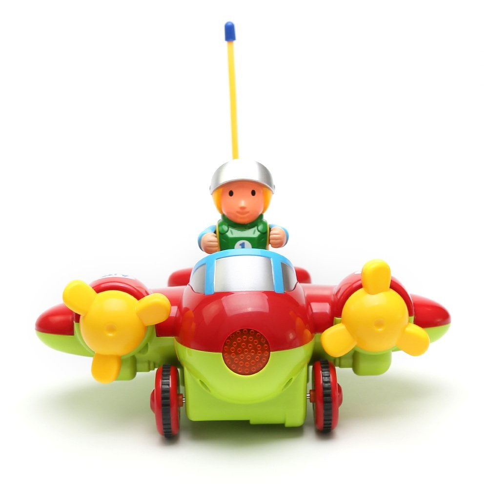 New Cartoon RC Airplane for Kids (Red)