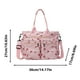 thumbnail image 4 of Bolsa de hombro cruzado para mujer de print rosa, gran capacidad, casual, 4 of 5