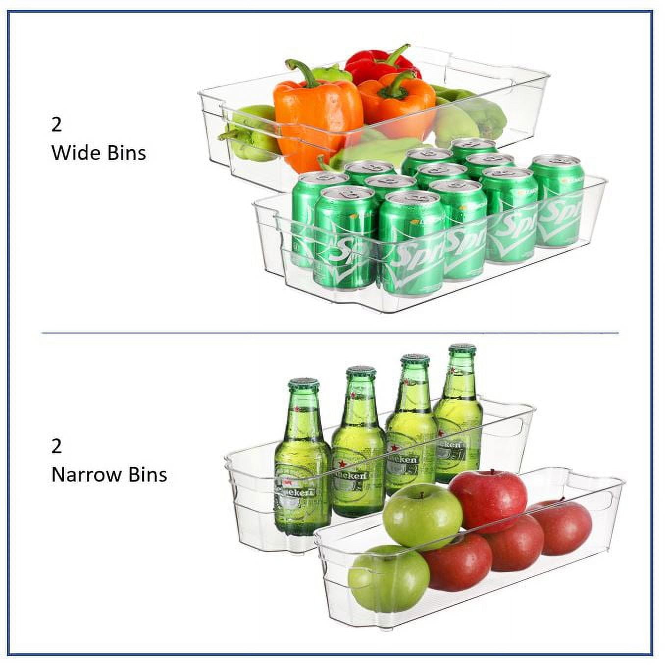 Improvements Divided Fridge Organizer with Lid and Handle - 20630595