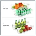 StorageBud Fridge Organizer and Storage Bins Stackable Storage Bins