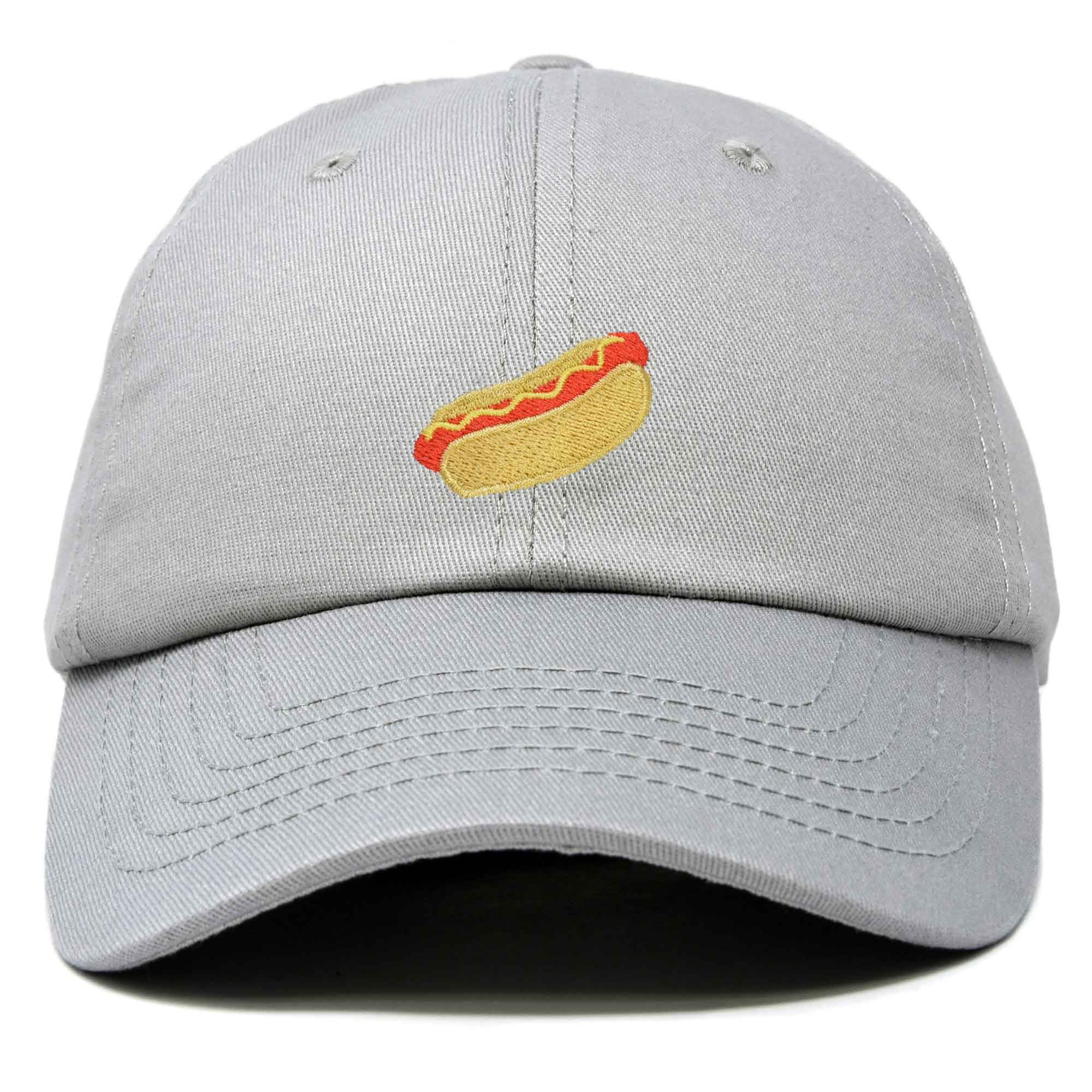 hot dog baseball hat