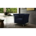 thumbnail image 2 of Sandy Wilson Home Camilla Mid-Century Modern Chair Midnight Blue, 2 of 10