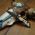 thumbnail image 5 of Outlaw Legend Billy the Kid Wild West Folding Pocket Knife Western Collector Mens Hunting Gift, 5 of 5