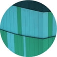 thumbnail image 1 of Ahgly Company Tapis d'Intérieur Rond à Motifs Turquoise Vert Foncé, 5 Pieds Rond, 1 of 6