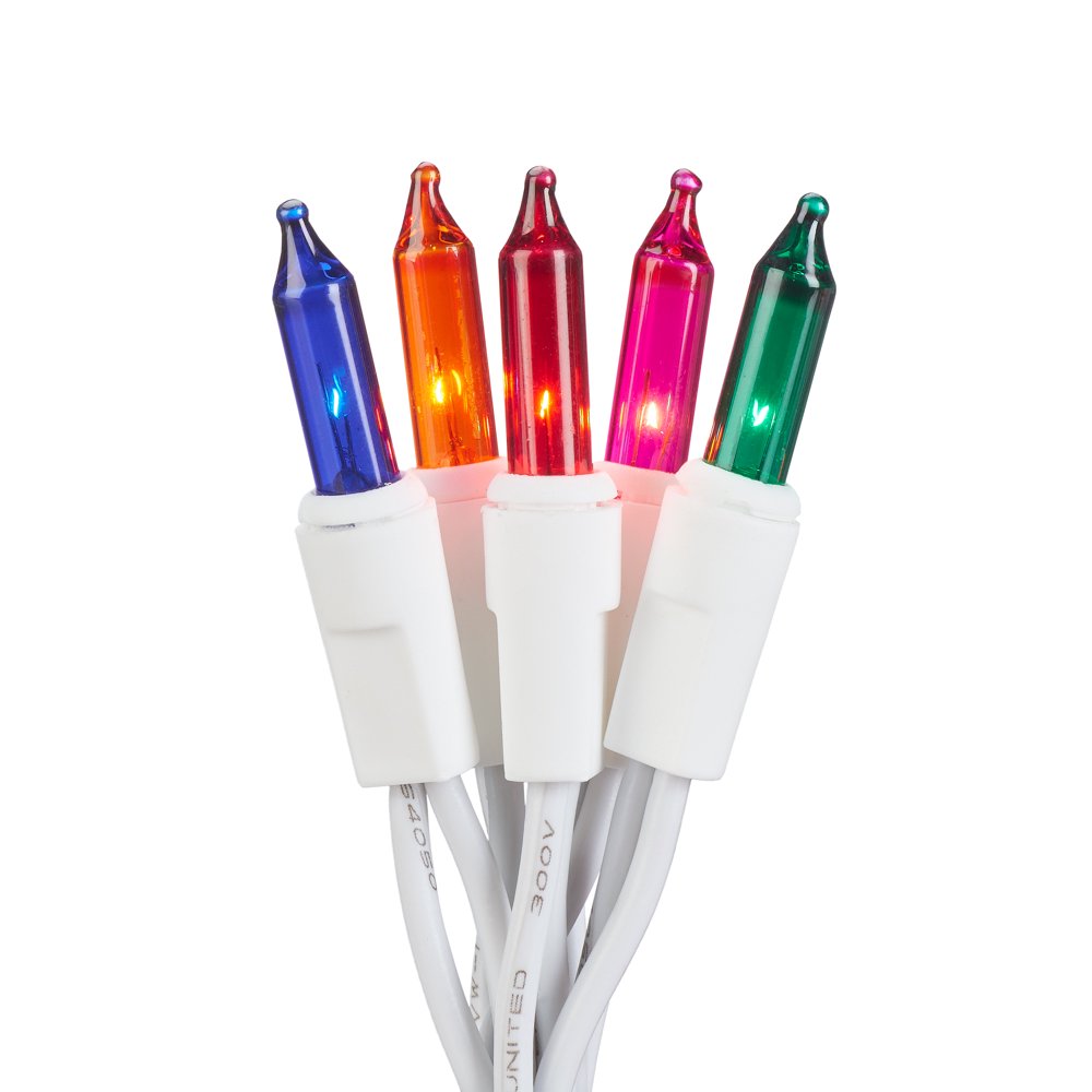 Holiday Time Indoor and Outdoor Multicolor Mini Christmas Lights, 59