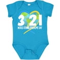 thumbnail image 3 of Inktastic 3 21 World Down Syndrome Day with Heart Shaped Earth Boys or Girls Baby Bodysuit, 3 of 5