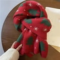 thumbnail image 4 of Aofany Fashion Warm Fleece Scarf Soft Lightweight Christmas Tree Printing Autumn Winter Scarves Wraps Xmas Gift for Women Men, 4 of 5