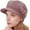Pink, variant on CoCopeaunts Beanie Hat with Brim for Women Knit Newsboy Hat Visor Cap for Winter Warm Newsboy Cap Octagonal Hat Baseball Hat