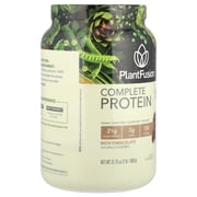 PlantFusion Complete Protein Powder, Rich Chocolate, 2 lb (900 g) Powder