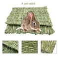thumbnail image 4 of ievspot 1 Pcs Grass Mat for Rabbit Bunny Chew Toys,Small Animal Woven Bed Mat Chew Toy for Guinea Pig Chinchilla Squirrel Hamster and Small Animal, 4 of 8
