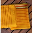 thumbnail image 6 of Urban Villa Kitchen Towels Waffle Stripes Dish Towels for Kitchen Mustard Color Set of 6 Kitchen Towels Highly Absorbent 100% Cotton Over Sized 20X30 in with Mitered Corners Kitchen Hand Tea Towels, 6 of 9