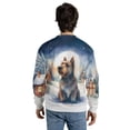 thumbnail image 5 of Hello Winter Scottish Terrier Welcome Snowy Night Watercolor Vintage All Over Print 3D Sweatshirt Unisex Merch Scottie Dog Lover Gifts - 01011, 5 of 6