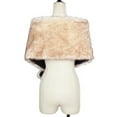 thumbnail image 5 of HJYCHN Elegant Women's Wedding Shawl Long Stole Wrap Scarf for Bridal Attire and Beige One Size, 5 of 9