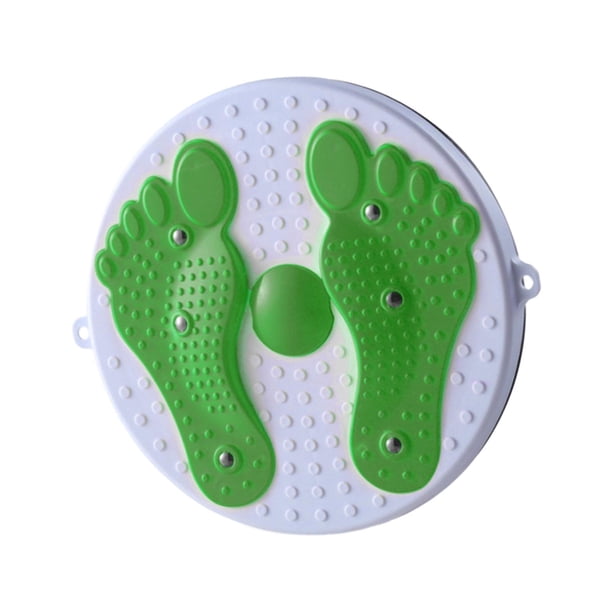Tabla de abdominales giratoria para abdominales, silenciosa, para uso doméstico, para entrenamiento de cintura Verde Sin Cuerda