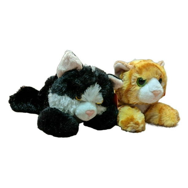 GINGER CAT & MAYNARD BLACK CAT Mini Flopsie 8" Stuffed Animal Plush by Aurora - Walmart.com ...
