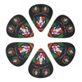 thumbnail image 6 of Coat Of Arms Of The Dominican Republic Guitar Picks for Guitar Bass Music Instruments Women Men Guitar Picks, 6 of 7