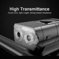 thumbnail image 3 of QJUHUNG Portable LED Bike Light Set  USB Rechargeable Headlight  6 Flash Light Modes  Aluminium Housing and Rear Light Saftey For Cycling  Biking & Motorcycling, 3 of 6