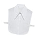 thumbnail image 5 of Blusa creativa desmontable con cuello falso para mujer, ideal para la noche de graduación. Blanco, 5 of 9