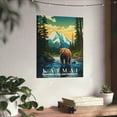thumbnail image 3 of ELNEIT - Katmai National Park Poster, Unframed Matte Paper, S07, 3 of 4