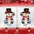 thumbnail image 3 of Bandera de Navidad para jardín amadecohome, 30 x 46 cm, LED solar, 8 modos, 3 of 7
