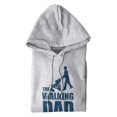 thumbnail image 4 of Walking Dad Nerdy Zombie Movie Lover Hoodie Hooded Sweatshirt Men Brisco Brands M, 4 of 6