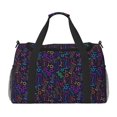 thumbnail image 1 of Easygdp Chemistry Science Bolsa de Gimnasio, Bolsa de Viaje Duffel, Bolsa de Fin de Semana con Compartimentos, Bolsa de Mano para Noche, 1 of 7
