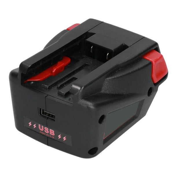 Convertidor adaptador de batería para batería de iones de litio Milwaukee m18 a batería Milwaukee V18 de 18 V