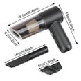thumbnail image 6 of YouLoveIt Handheld Vacuum Cordless Strong Suction 120W Car Vacuum Cleaner Rechargeable Car Vacuum for Car, Home, Pet Hair, 6 of 8