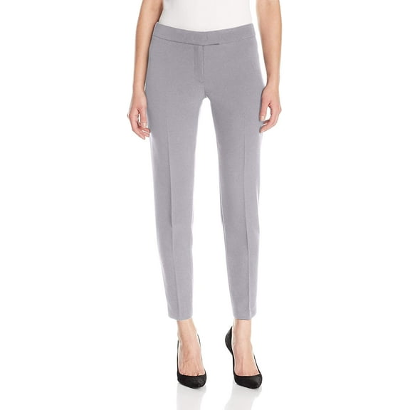Anne Klein Womens Howard Hawk Straight Leg Pants