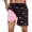 02-Black, variant on Mens Swim Trunks with Compression Liner Pockets Drawstring Quick Dry Stretch Lined Funny Swimming Surf Beach Shorts 01-Mint Green L