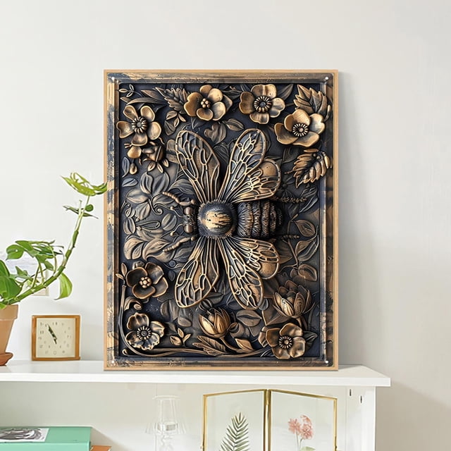 Metal Sheet Art Waterproof And Sunburn Protection Wrought Iron Wall Hanging Decor