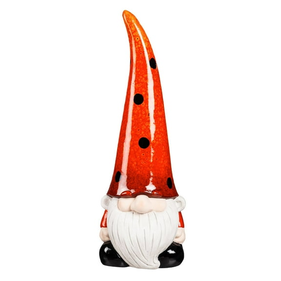 24"H Ladybug Gnome Garden Statuary