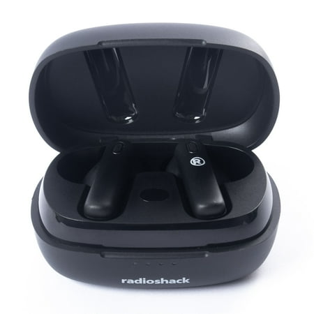 RadioShack Wireless Headphones 400MAH Active Noise Cancelling IPX5 3304382 Black
