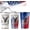 3pcs, variant on Color Changing Cups, 250th Anniversary Tumbler, Patriotic Stainless Steel Tumbler 16.9oz, Cold Activated Red White Blue Coffee Mug, Drinking Cup for Cold Beverages