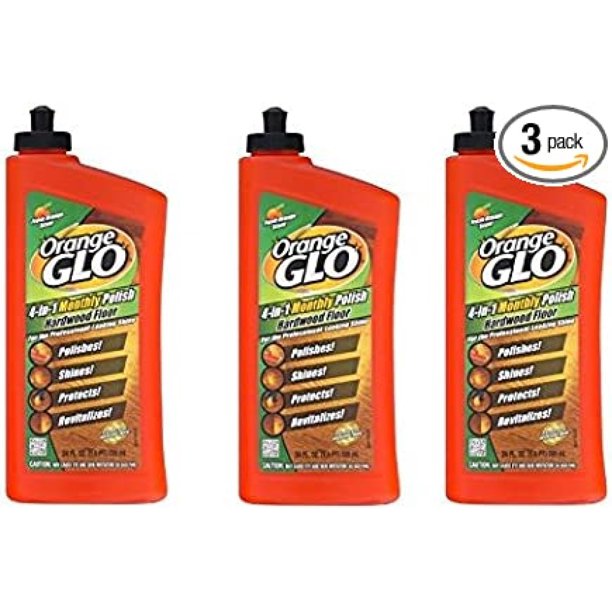 Orange Glo Hardwood Floor 4in1 One Easy Step Cleaner Fresh Orange